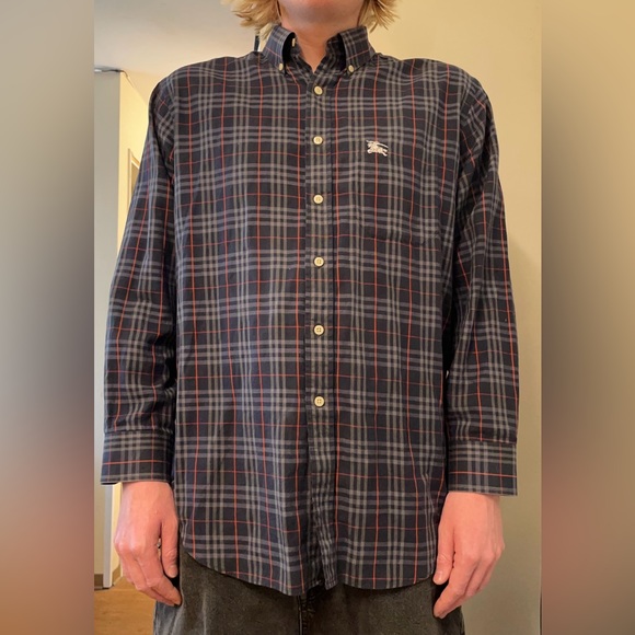 Burberry vintage shirt, Men’s Size L. - Picture 4 of 4